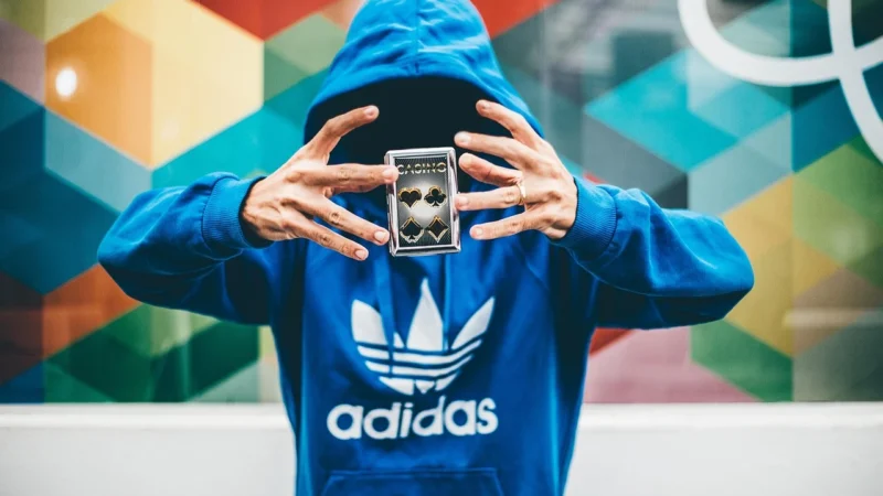 adidas Originals bluza damska kolor różowy z kapturem gładka