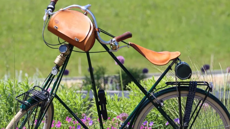 Marco Mazzini Torebka listonoszka saddle bag genuine leather zielona