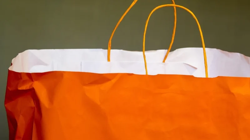 Torba bawełniana na zakupy 37×38 Kaszub czarna kwiaty łowickie 2745