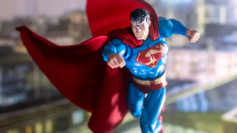 Valentino Torebka Superman VBS2U801 Czarny